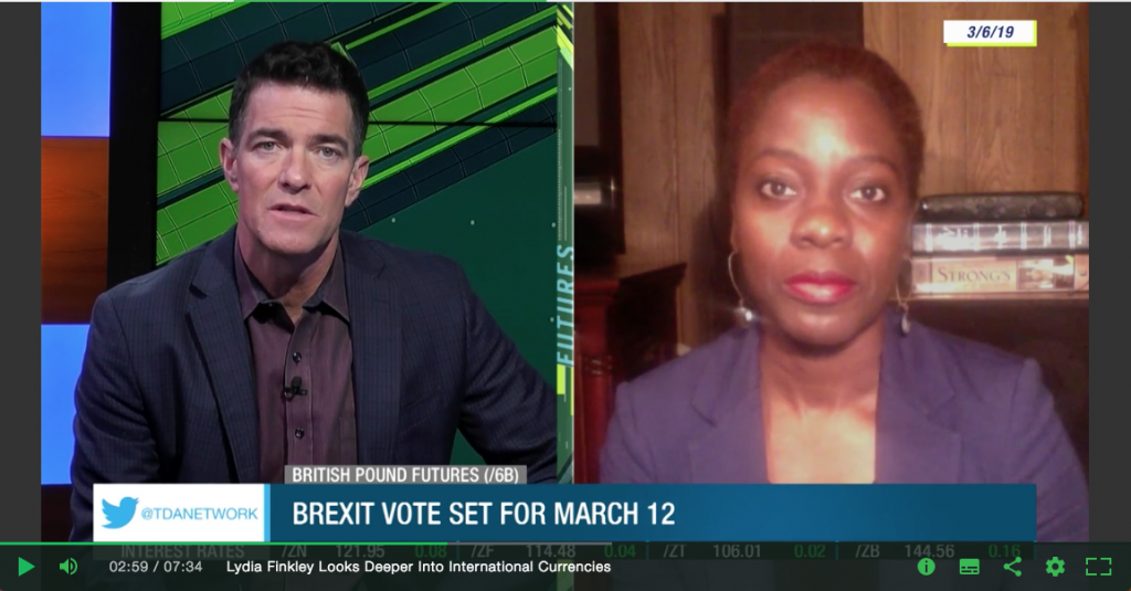 Lydia Idem on the Futures with Ben Litchenstein Show on the TD Ameritrade Network