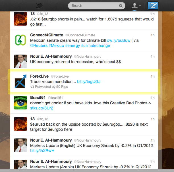 screen shot of my twitter stream at 2:20ish am pacific time