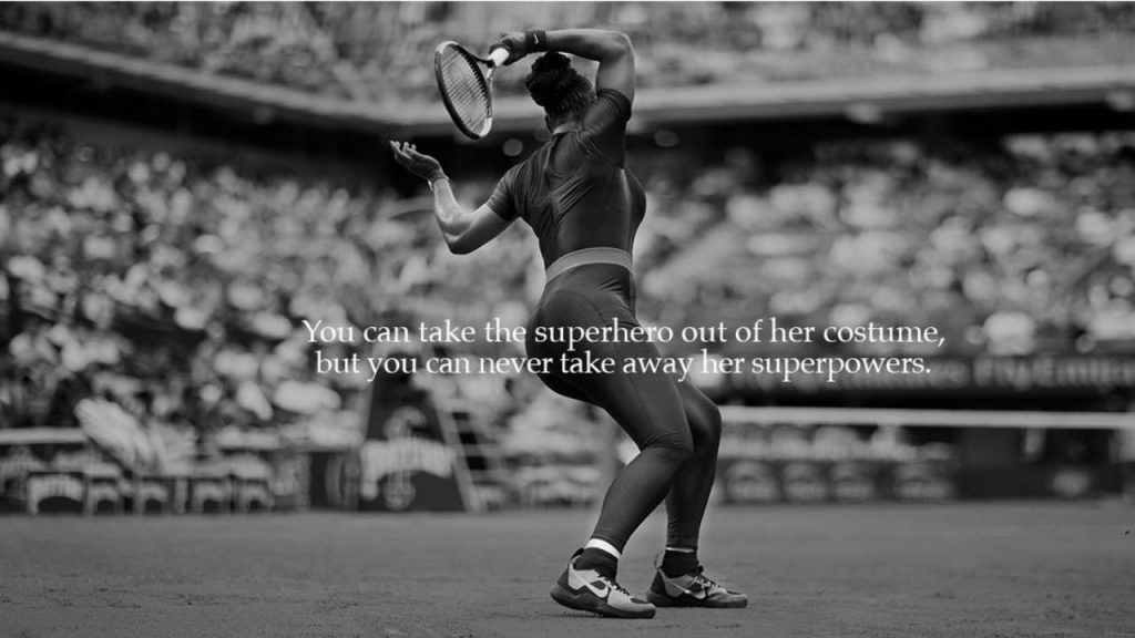 Nike Serena Williams campaign