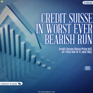 Credit Suisse in worst ever bearish run