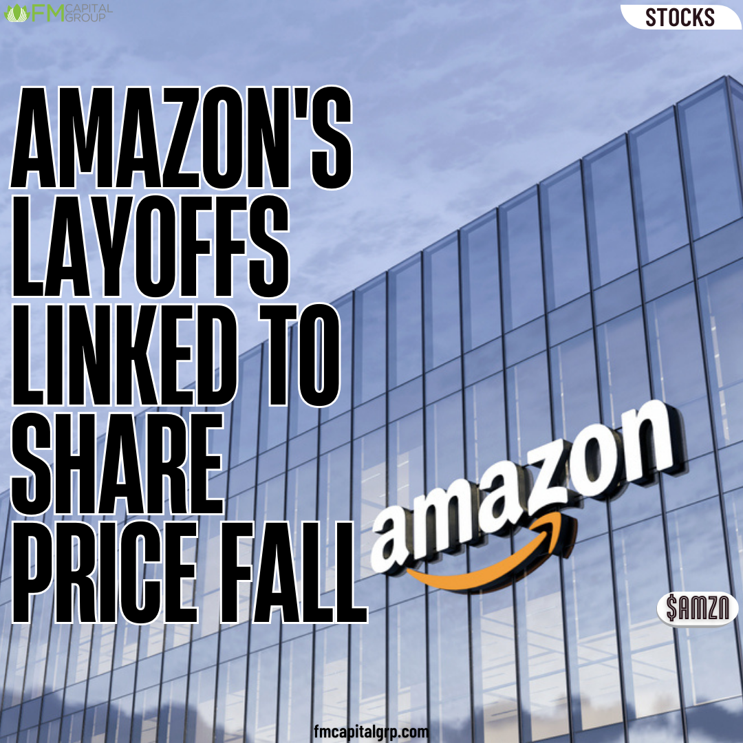 Amazon's Layoffs Linked To Share Price Fall