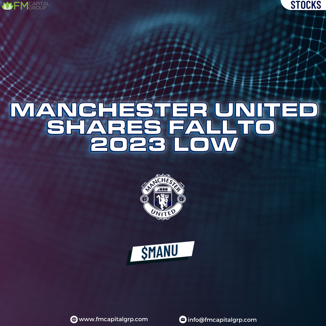 Manchester United Shares Fall To 2023 Low