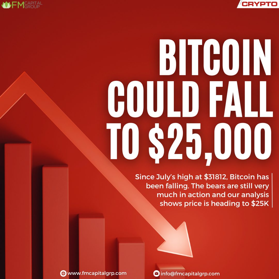 Bitcoin Could Fall To $25,000